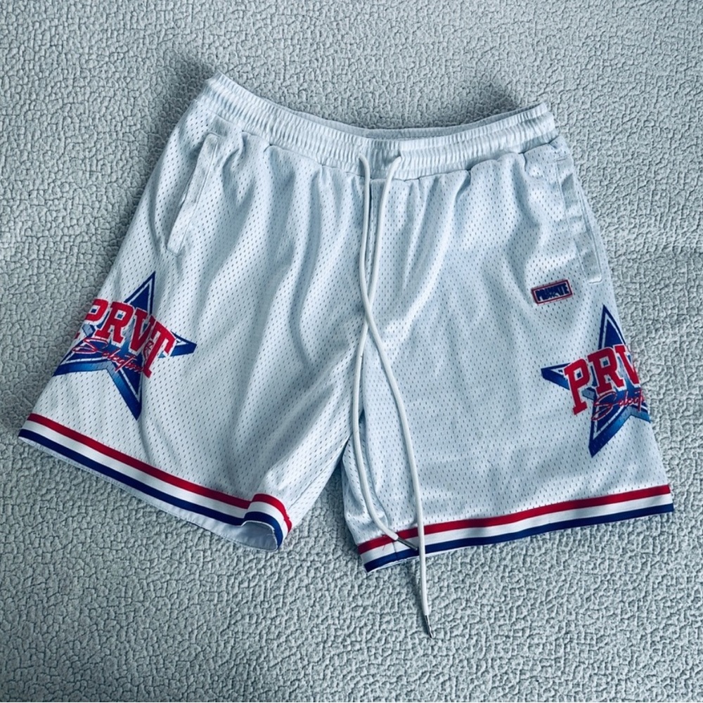 Private Selection Basketball Shorts Men’s M White All Star Game